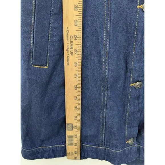 Women's Collared Denim Mini Dress - Future Collective With Alani Noelle Blue 8 - Picture 6 of 11